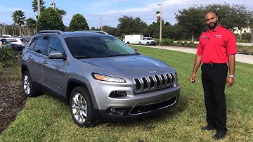 Silver 2014 JEEP CHEROKEE REMOTE START DEMO