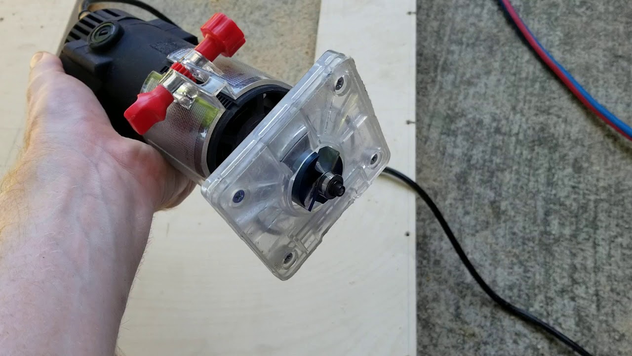 Harbor Freight router the power cord spins?? YouTube