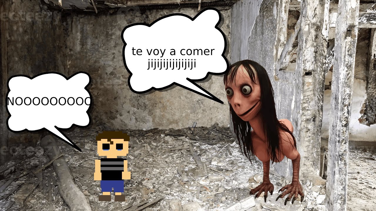 JUGANDO CON MOMO A LAS 3 AM (si 7 años tarde)