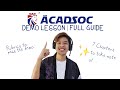 Acadsoc demo lesson full guide  tips  sharing the rubrics so you can pass easily taglish