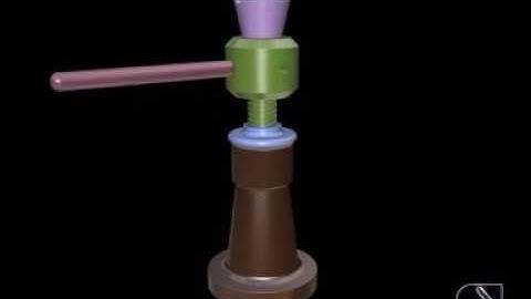 Screw jack Assembly Drawing #Animation #Assembly drawing