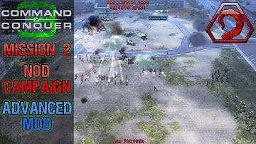 CnC 3 TW Campaign Advanced Mod 1.72 Nod Level 2 The White House Hard (4K Gaming)