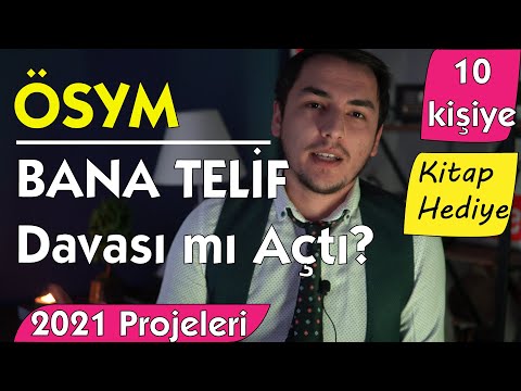 ÖSYM Bana Telif Davası mı Açtı. Matematik Yeni Projeler 🔴