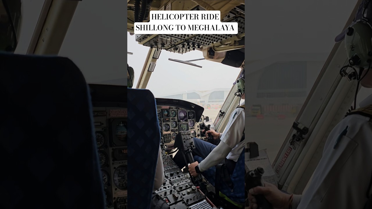 First Helicopter Ride|shillong To Guwahati| Meghalaya Tourism|incredible India|meghalaya Helicopter