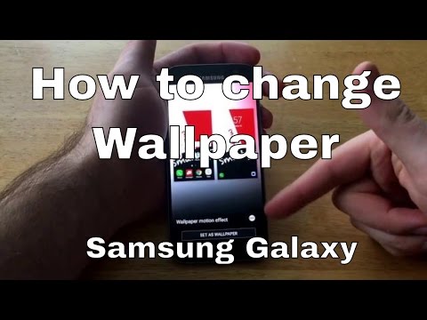 Samsung Galaxy S7 - How to change wallpaper
