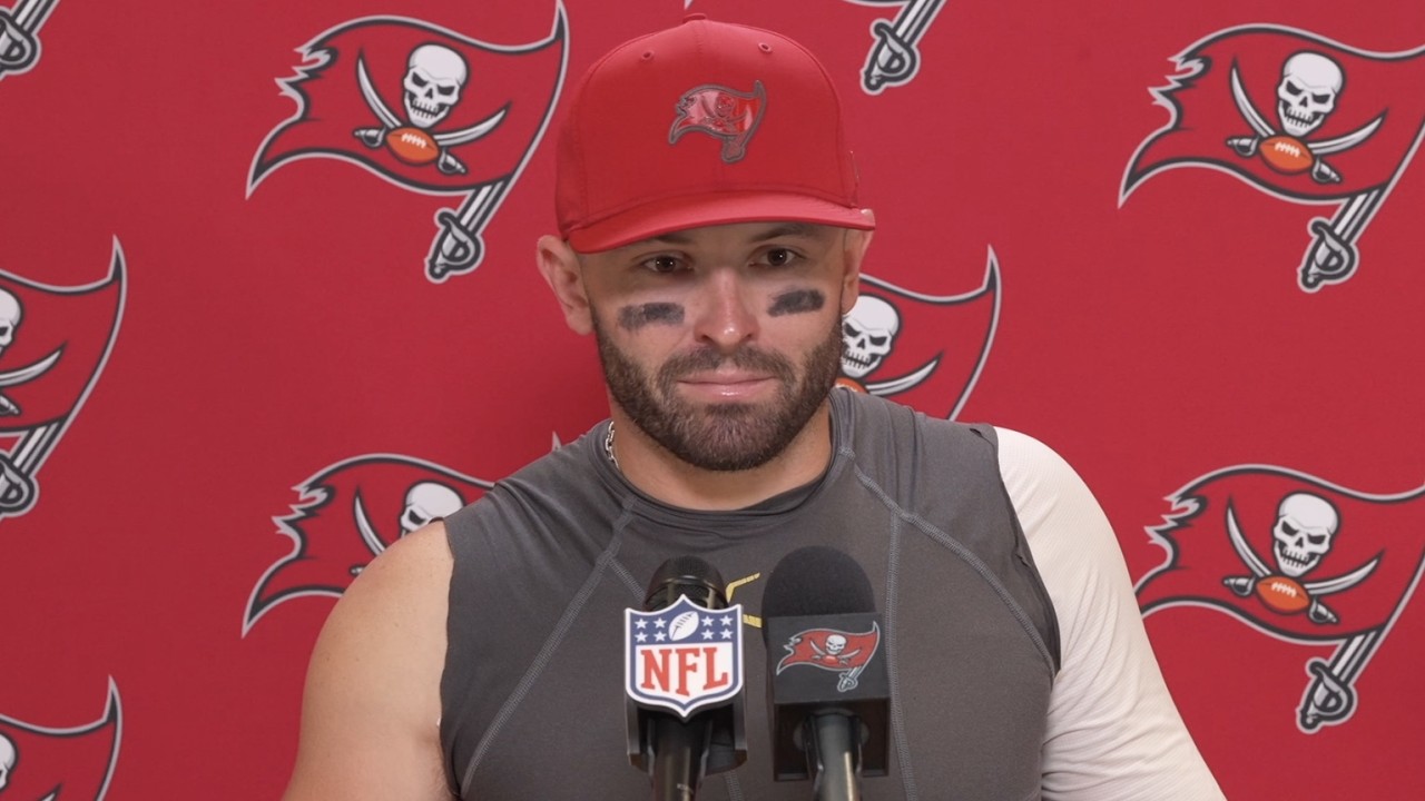 Baker Mayfield on Adjustments: Making Corrections | Press Conference |  Tampa Bay Buccaneers