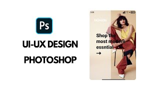 Ui-Ux Design In Photoshop Part-02 Photoshop Uxui Design Photoshop Tutorial Photoshop Design
