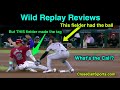 Two players tag the same runner  other wild replay reviews across baseball