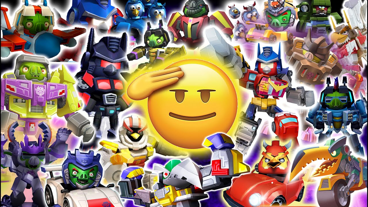 Angry Birds Transformers - FALLEN HEROES Combo - We SALUTE YOU 🖖🖖🖖