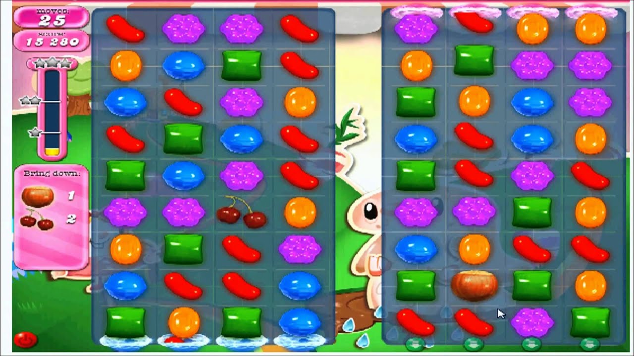 Candy Crush Saga Level 66 - No Boosters (with commentary) - 