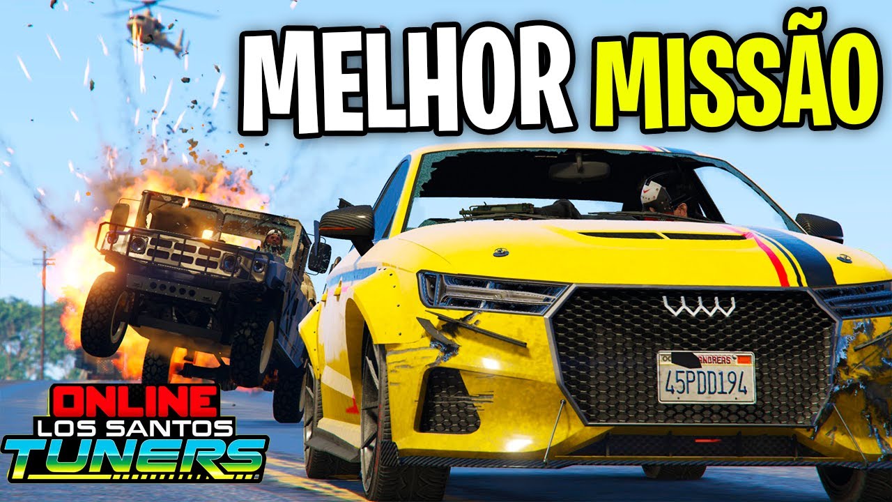 A **ÚLTIMA e MELHOR MISSÃO** da DLC Tuners do GTA V Online