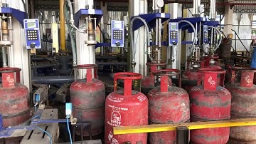 How LPG Cylinders are filled in India. HPCL, IOCL, BPCL