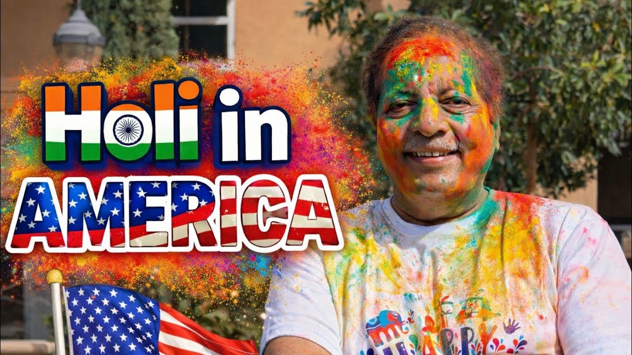 Holi in America | Holi Celebration in America | Festival of Colours | Holi Festival |@vishvayatra