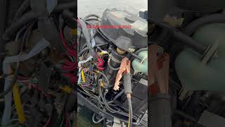 How to jump a boat starter so you don’t have to keep going to the key. #boatlife #boating #boats