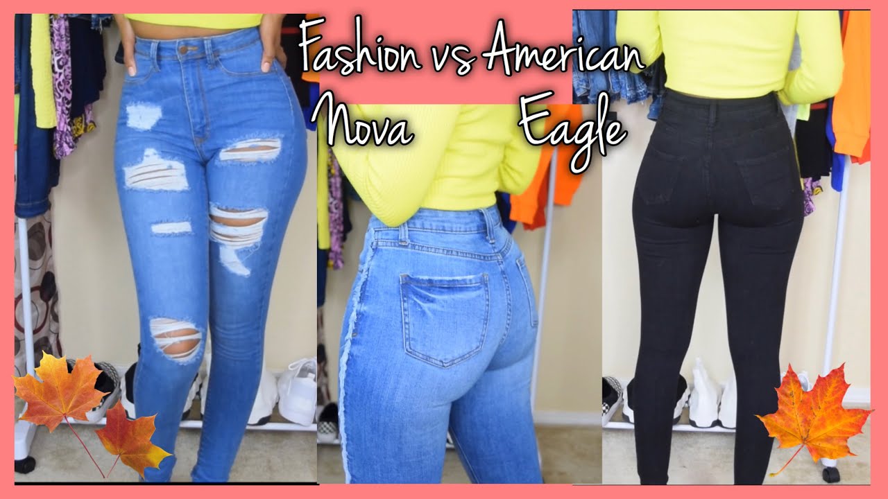 How To Find The Pefect Jeans!| Fall Try-On Jeans Haul| Fashion Nova Jeans| American Eagle Jeans