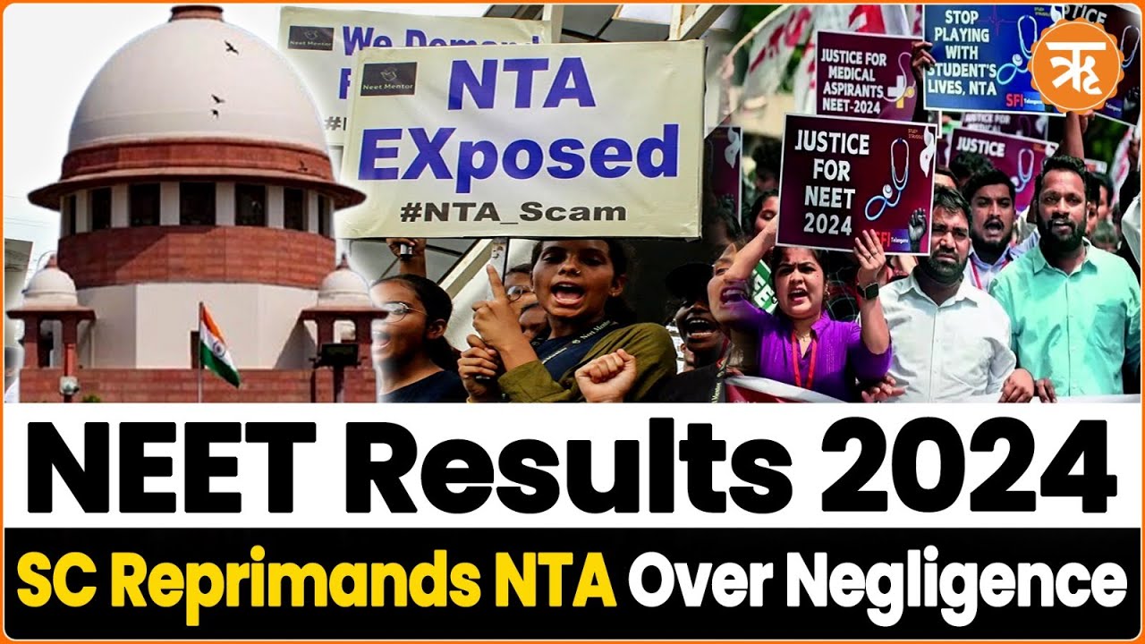 NEET-UG Exam Row: 'Even If There is 0.001% Negligence...': SC Issues Notice to NTA, Centre