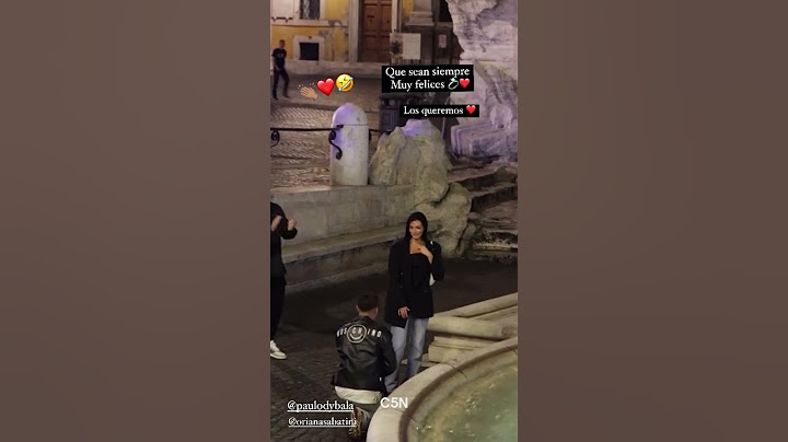 ASÍ fue la PROPUESTA de CASAMIENTO de PAULO DYBALA a ORIANA SABATINI