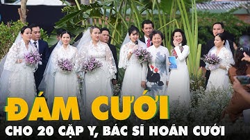 Bệnh viện Quân y 175 tổ chức đám cưới cho 20 cặp y, bác sĩ phải hoãn đám cưới để chống dịch