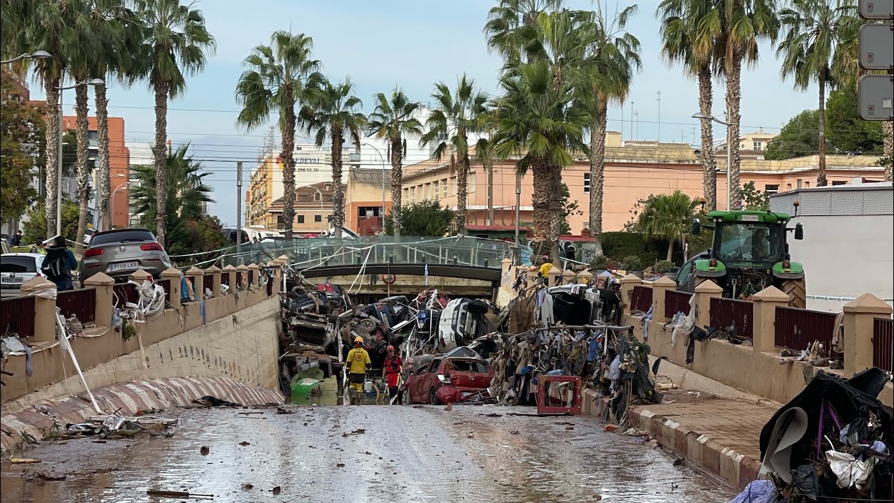 Dia despues de la inundacion en Valencia de 29 oct 2024! DANA