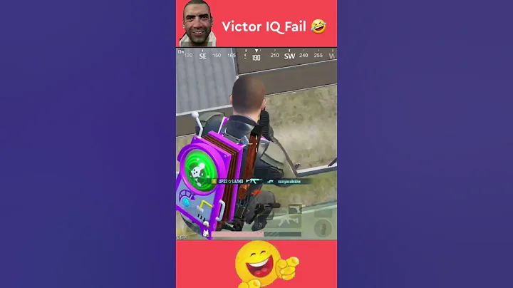 Victor 999+IQ Fail 🤣 || in bgmi #funnymoments #pubgmobile #bgmi