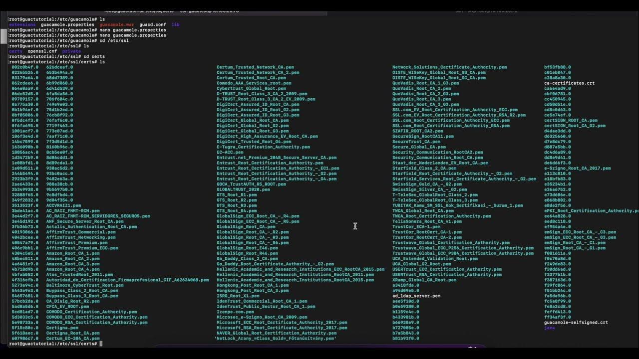 Apache Guacamole LDAP/LDAPS Configuration YouTube