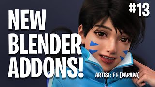 Brand New Blender Addons You Probably Missed #13.