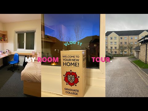 VLOG11 my room tour | Lancaster University Accommodation 2022 edition ???