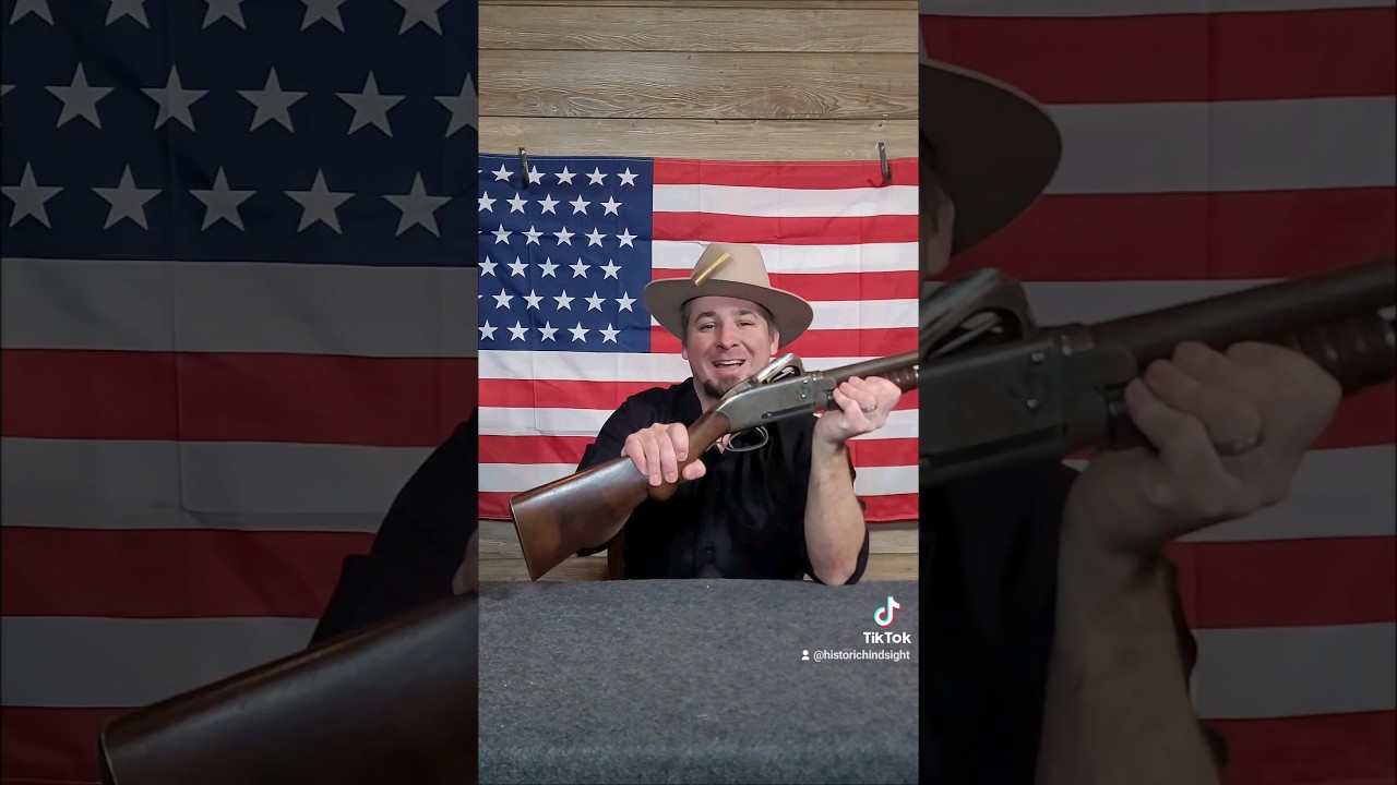 Первое помповое ружьё 