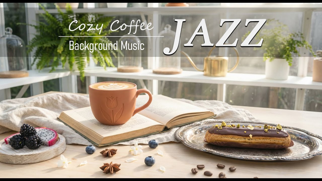 Уютный кофейный джаз ☕ Мягкая фоновая музыка