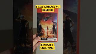 FINAL FANTASY VII REBIRTH SWITCH 2 UNBOXING #trending #reaction #unboxing #gaming #shorts #japan