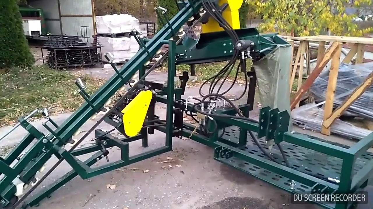 Комбайн для уборки чеснока ( чеснокоуборочный комбайн)