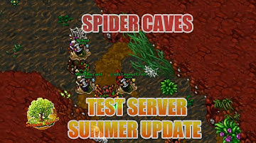 Spider Caves - Test Server Summer Update 2015 - Tibia