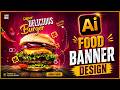 I Made This Food Banner With AI