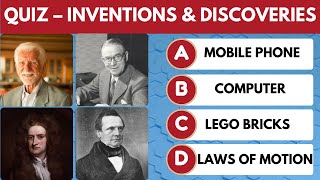 Inventions and Discoveries Quiz 🔍 | Famous Scientists and Their Inventions#GKQuiz #Inventions screenshot 5