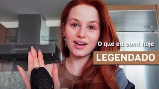 O que eu comi hoje | Madelaine Petsch (LEGENDADO)