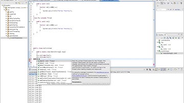 Multithreading in java in Hindi ||  class and interface