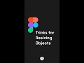 Tips for resizing things in Figma #shorts