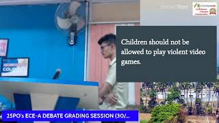 25 POs ECE-A Debate Grading Session-2 (30.06.2022)
