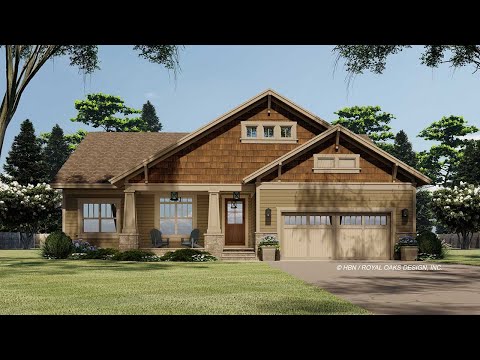 Video tour of house plans 38-572 | Monster House Plans
