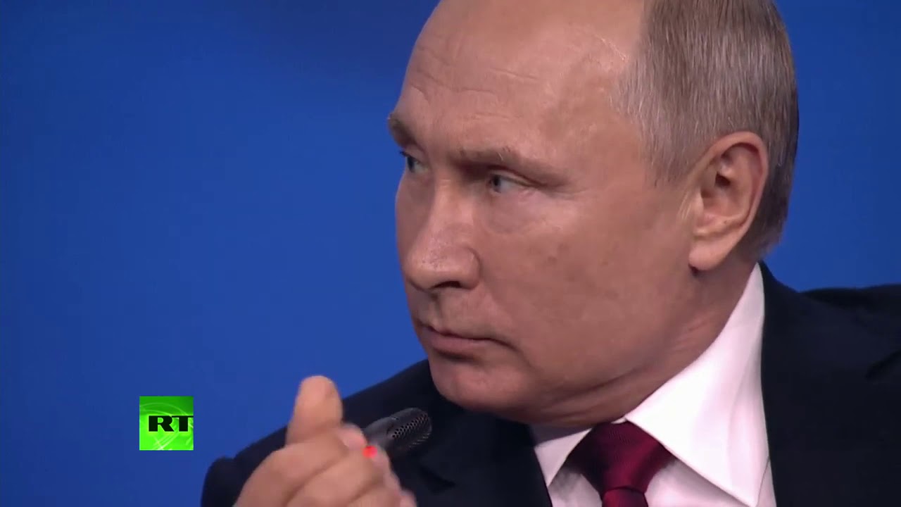 Путин на весте