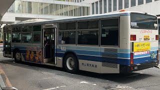 ［1台しかいないペタノン］岡電バス　KL-MP37JM   走行音