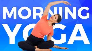 10 minute Morning Yoga Stretch | Simple Full Body Yoga Seated Stretch