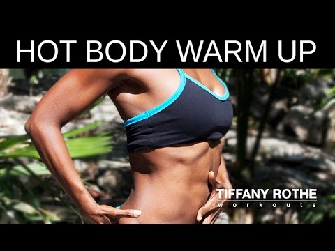 Warm Up Routine -Stretch, shake, pump, jam, and get ready to work | TiffanyRotheWorkouts