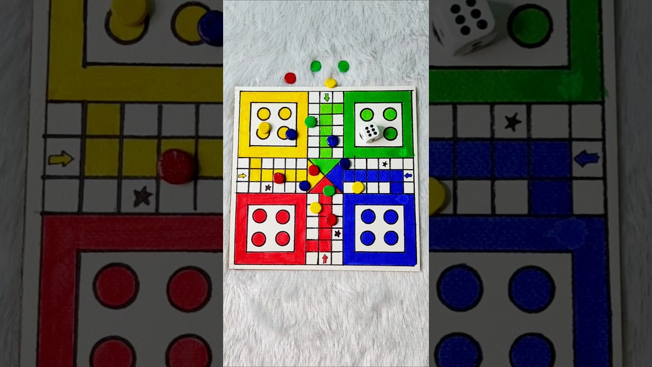 Khud Hi Banao Ludo Game DIY #shorts #yt