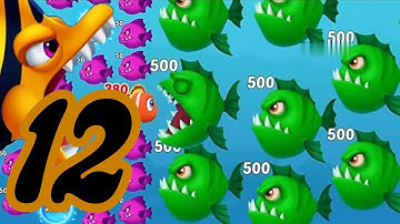 Part 12 Fishdom ads Mini Game hungry fish  BIG update Gameplay Ads #masgamerszone #fishdom