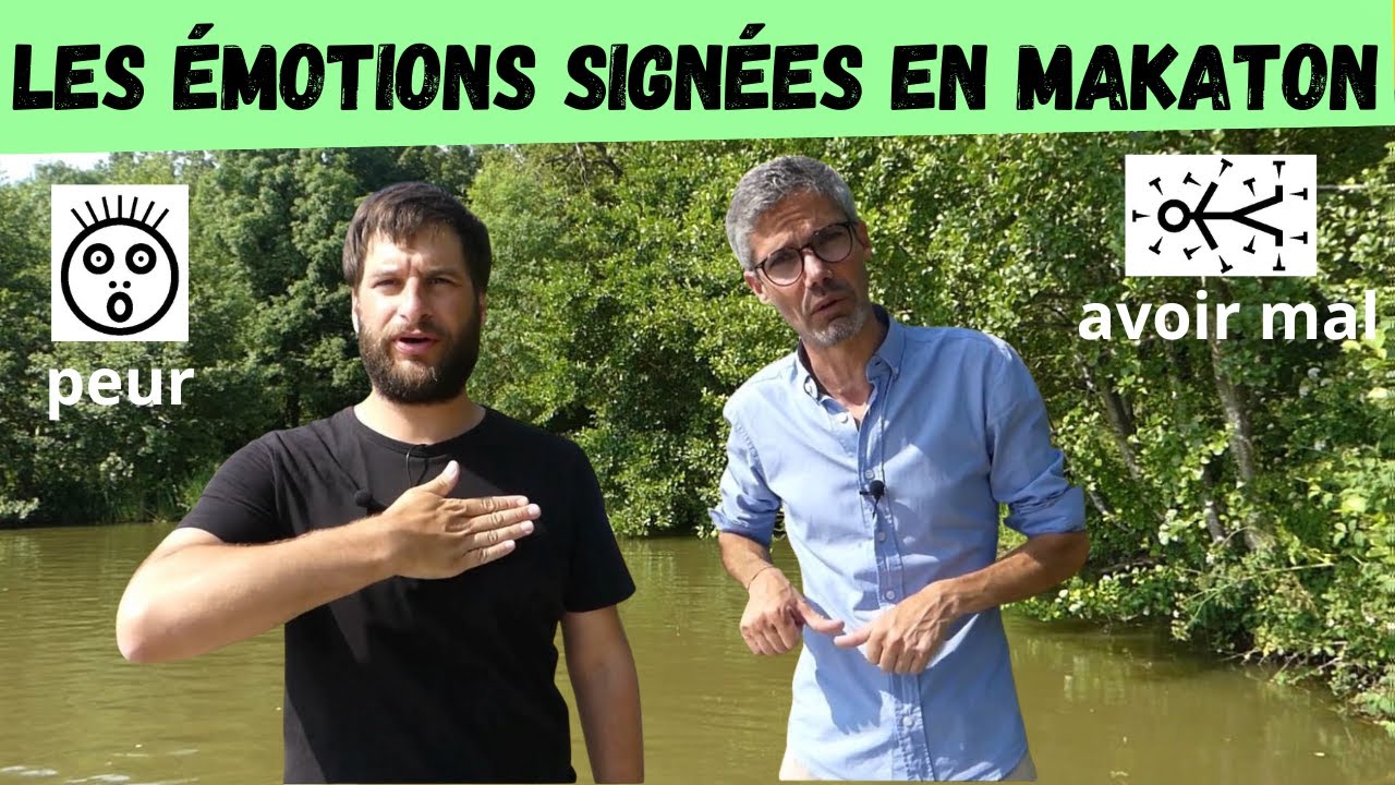 Le vocabulaire des émotions signé en Makaton!