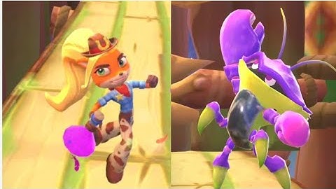 Crash Bandicoot: On the Run! Oxide Crab Defeated! 💎 104