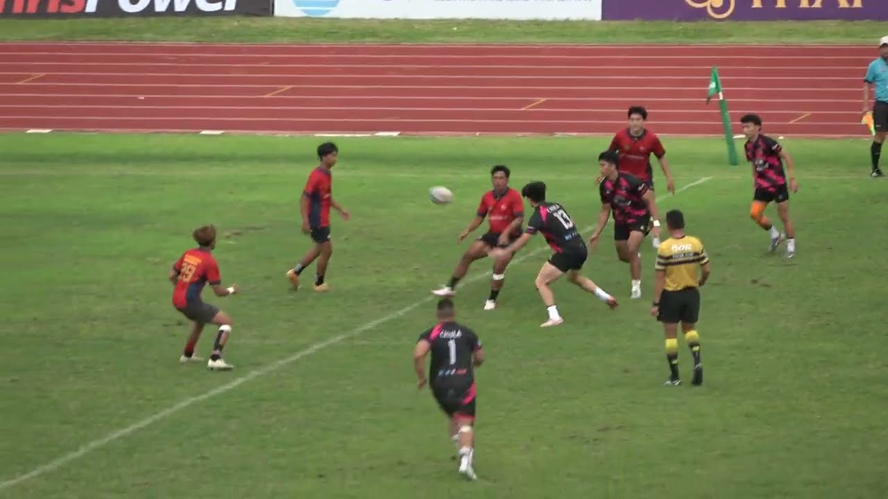 Final จุฬาลงกรณ์ vs ม ธนบุรี Thailand Rugby 7s Championship 2025