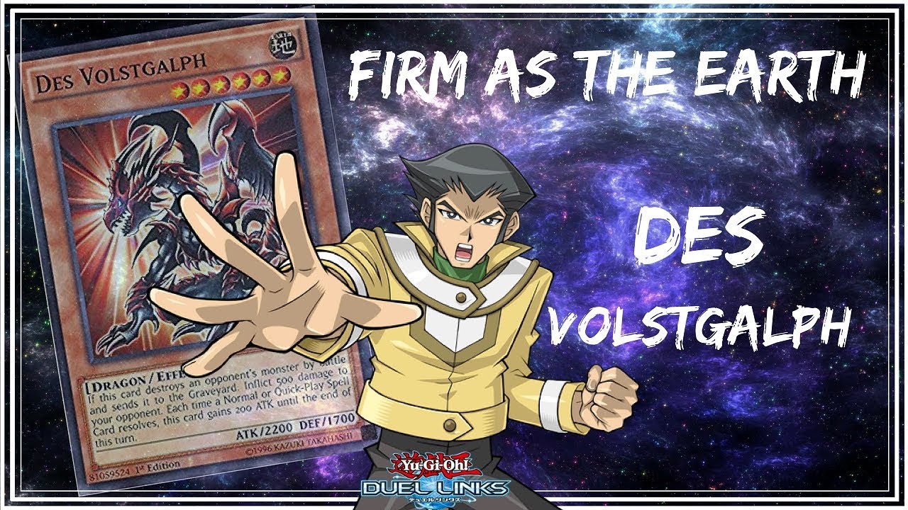Des VOLSTGALPH l Firm as the EARTH [Yu-Gi-Oh! Duel Links]