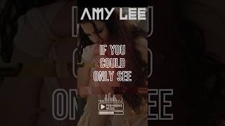 Amy Lee 'If You Could Only See'
